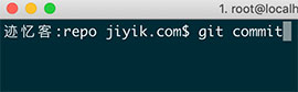 git commit命令