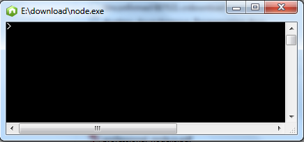 windows node 运行窗口