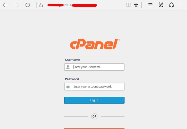 cpanel