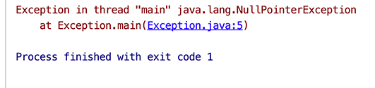 java.lang.NullPointerException 错误