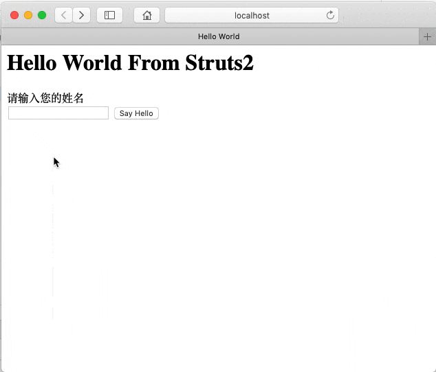 Struts2 AccessDenied 示例