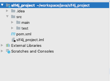 SLF4J Maven 项目创建成功