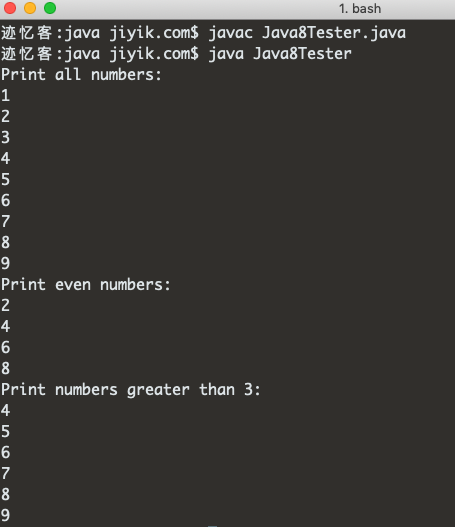 Java8 功能接口