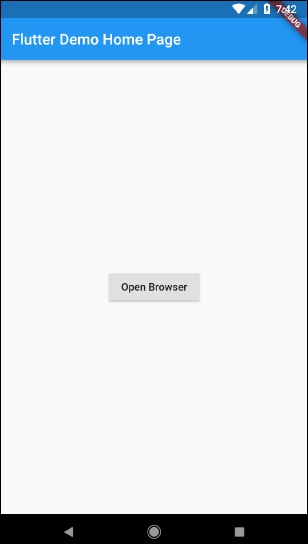flutter open browser