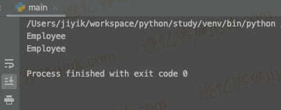 Python 使用__name__从类外部访问类的名称