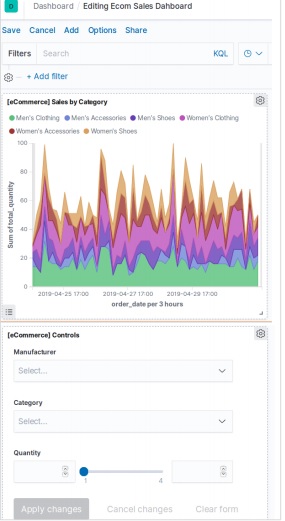 kibana 编辑面板