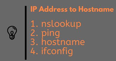 在 Windows Linux 和 Unix 中从主机名查找 IP 地址命令