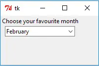 Tkinter Tutorial Combobox Basic
