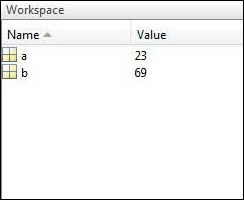 Matlab Workspace