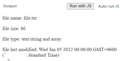 在 JavaScript 中实例化文件对象