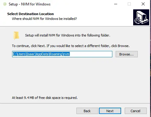 nvm windows 安装位置