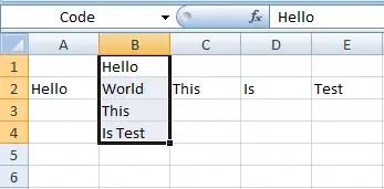 在 VBA 中选择一个命名的单元格范围