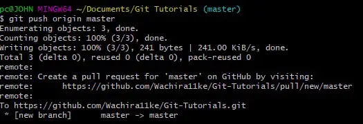 git push