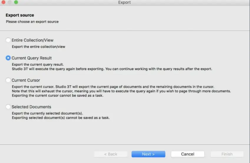 Export to CSV - Export Wizard 4