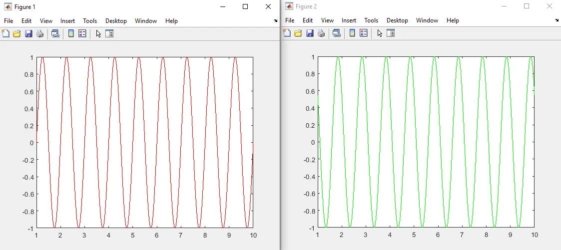 matlab 创建新图形