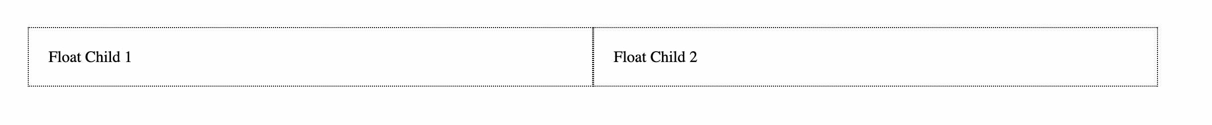 html div并排浮动