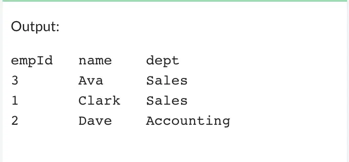 MySQL 按字母顺序 ASC 排序