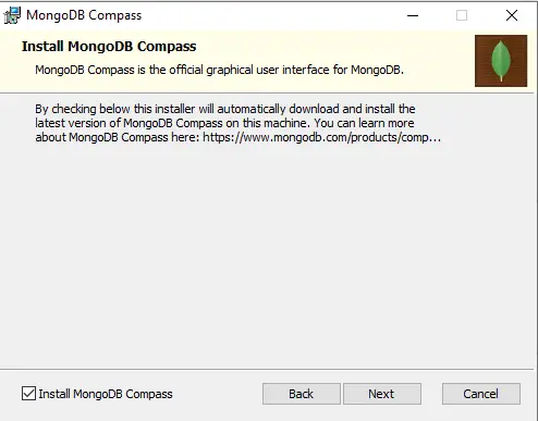 安装 MongoDB Compass