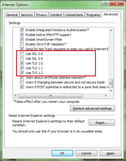 验证 SSL/TLS 配置