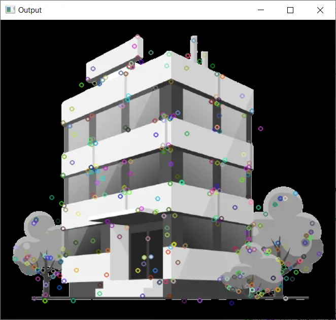 在 OpenCV Python 中使用 SIFT 检测和绘制关键点